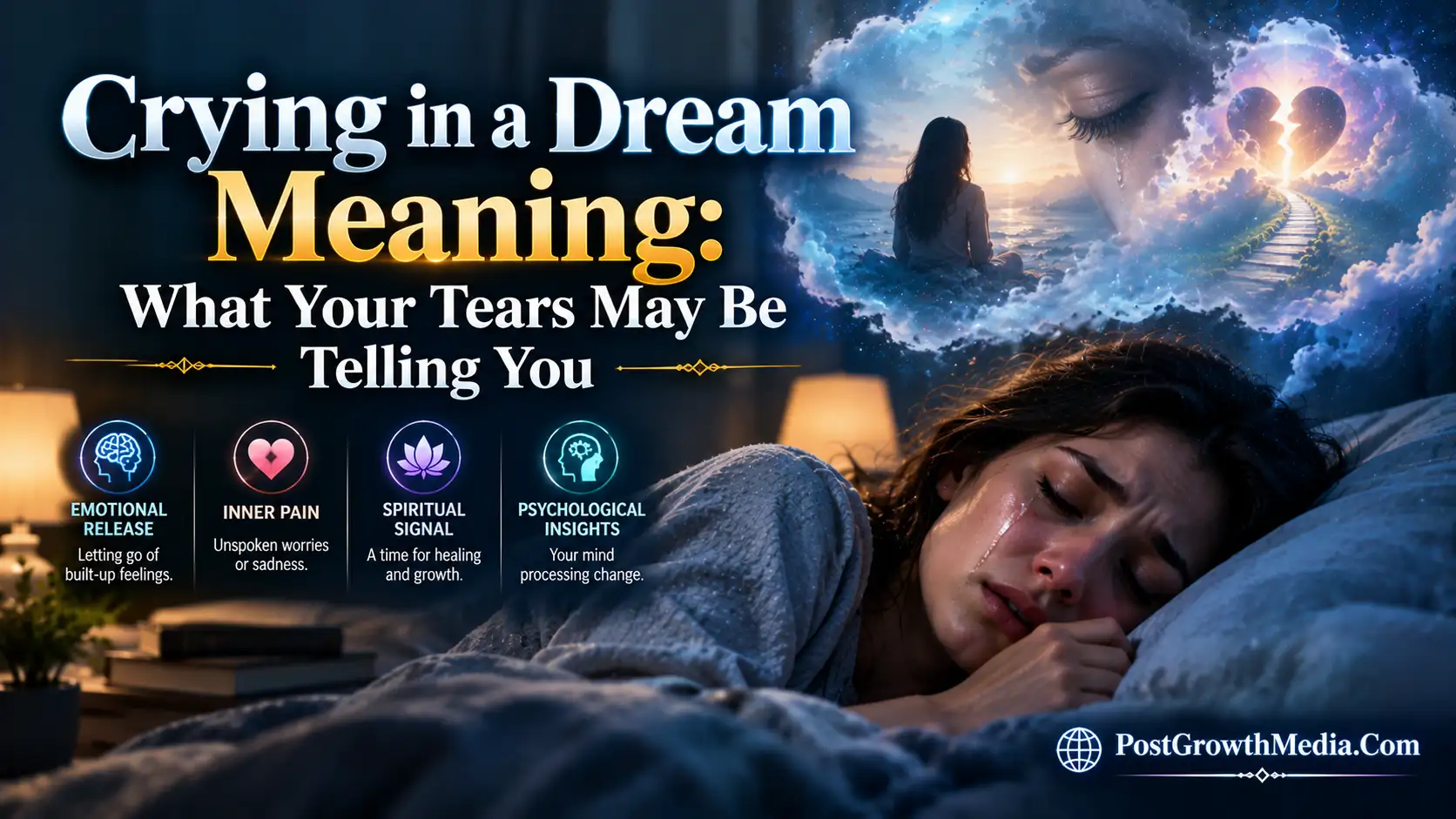 crying in a dream meaning